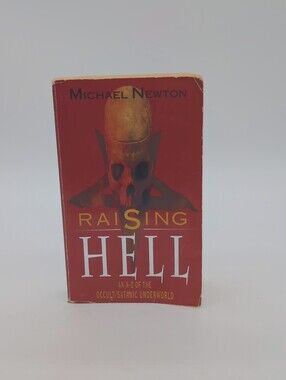 Rare OOP Raising Hell: An A-Z of the Occult/Satanic Underworld 978-0380768370